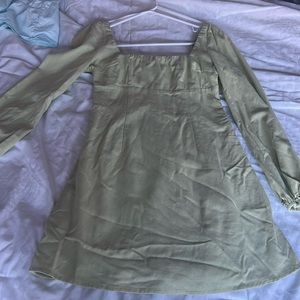 Princess polly green mini dress